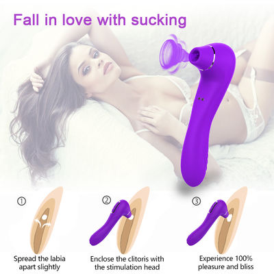 Yıkanabilir Yetişkin Seks Vibratörleri Flicking Dil Oyuncak 10 Hız 190mm