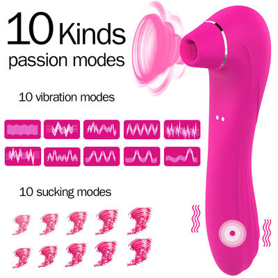 Yıkanabilir Yetişkin Seks Vibratörleri Flicking Dil Oyuncak 10 Hız 190mm