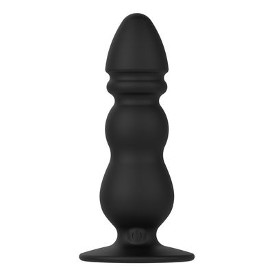 Siyah 10 Hız Anal Seks Oyuncakları Erkek Yüzük Vibratör 11.3cm Gizli Paketleme