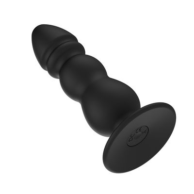 Siyah 10 Hız Anal Seks Oyuncakları Erkek Yüzük Vibratör 11.3cm Gizli Paketleme