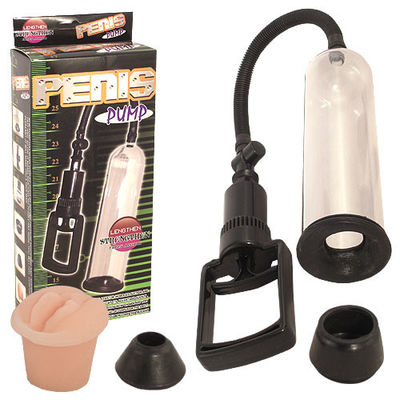 Erkekler için 18cm Erkek Büyütme Penis Elektrikli Pompa Genişletici Vakum Pompası