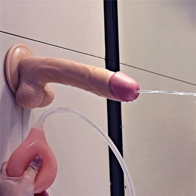 Vantuz 9in Yapay Penis Seks Oyuncak Fışkırtma Yumurta Ile Boşalma Dildolar