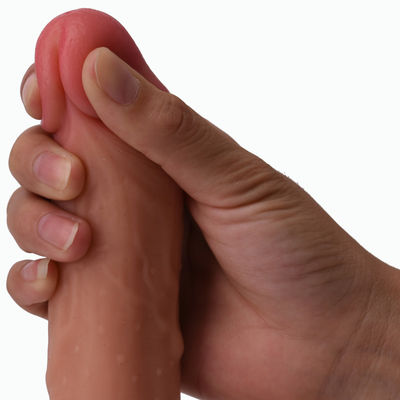 10 Frekans Teleskopik Anal Seks Yapay Penis 23cm Kablosuz Uzaktan Kumanda