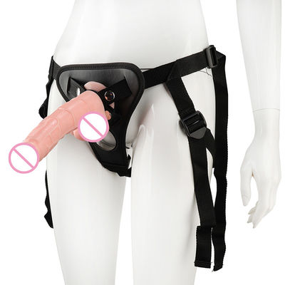 Vantuz ile Tıbbi Sınıf Silikon Gerçekçi Penis Yapay Penis 14.5cm