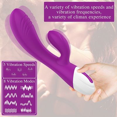 ROHS Sertifikalı Vibratör Seks Oyuncak G Spot Klitoris Stimülatörü için USB Şarj