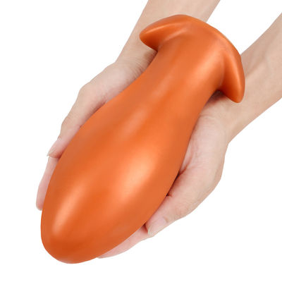 Siyah Altın Dick Anal Seks Oyuncakları Anal Dalgalar Silikon su geçirmez OEM ODM