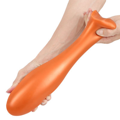 Siyah Altın Dick Anal Seks Oyuncakları Anal Dalgalar Silikon su geçirmez OEM ODM