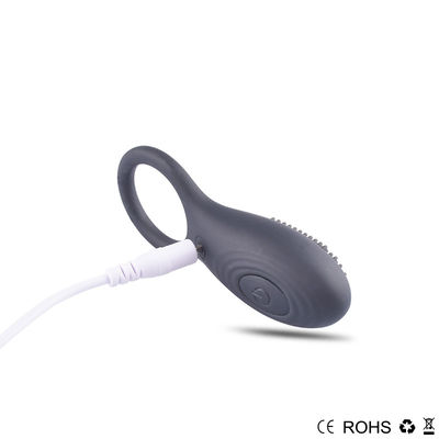 Silikon Yetişkin Erkek Seks Oyuncakları Penis Halkası Vibratör 13 Frekans 50DB Düşük Gürültü