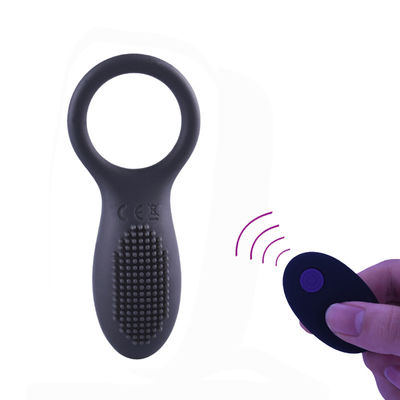 Silikon Yetişkin Erkek Seks Oyuncakları Penis Halkası Vibratör 13 Frekans 50DB Düşük Gürültü