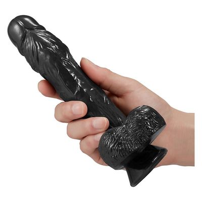 TPE Gerçek Hissediyorum Erkek Seks Oyuncakları Genişletme Genişletici Askı On Dildo 20cm