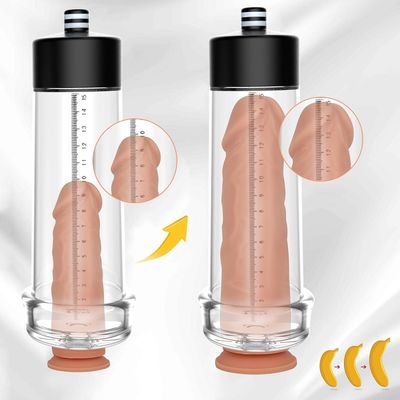 Elektrikli Büyüt Penis Erkek Seks Oyuncakları LCD Ekran USB Şarj Edilebilir 15cm