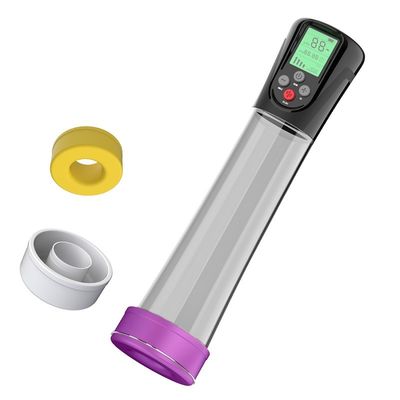 USB Şarj Edilebilir Erkek Seks Oyuncakları Otomatik Penis Pompası 29cm PVC