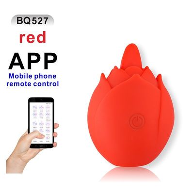 APP Kablosuz Yumurta Masajı Bayan Seks Oyuncakları 9 Emme 380mah Silikon