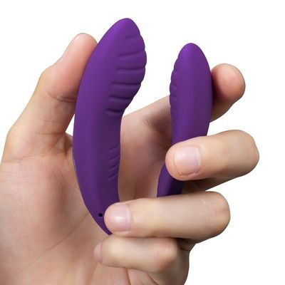 USB Şarj Edilebilir U Şekli Bayan Seks Oyuncakları 10 Hız 11cm uzunluk