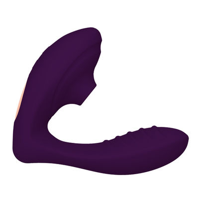 Yetişkinler Kadınlar İçin Silikon Emme Vibratör Seks Oyuncak Uzaktan Kumanda 13.4cm