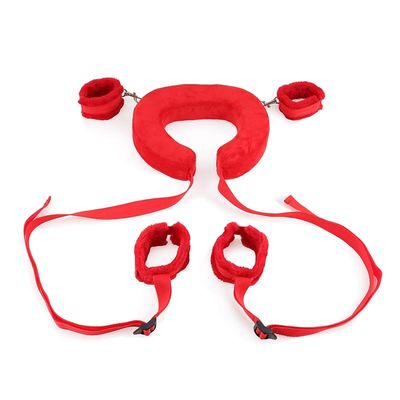 Rahat 385G Ayak Bileği Ve El Manşetleri Naylon Bdsm Kemer Kelepçeleri