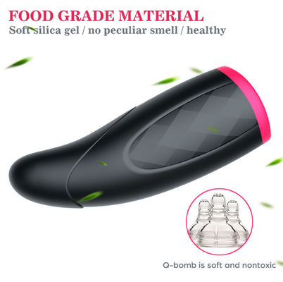 Isıtma Emme Gerçekçi Erkek Mastürbasyon Oyuncakları 22cm USB Şarj