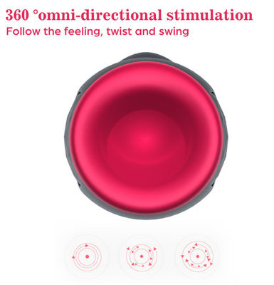 Isıtma Emme Gerçekçi Erkek Mastürbasyon Oyuncakları 22cm USB Şarj