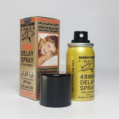 Bitkisel Ölümcül Köpekbalığı 48000 Geciktirici Sprey 40ml E Vitaminli Güçlü