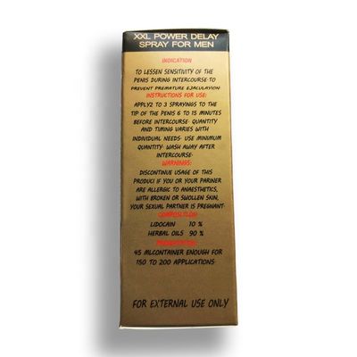 Penis Uzatma Uzun Süre Excel Power 14000 Gecikme Spreyi 45ml FDA Onaylı